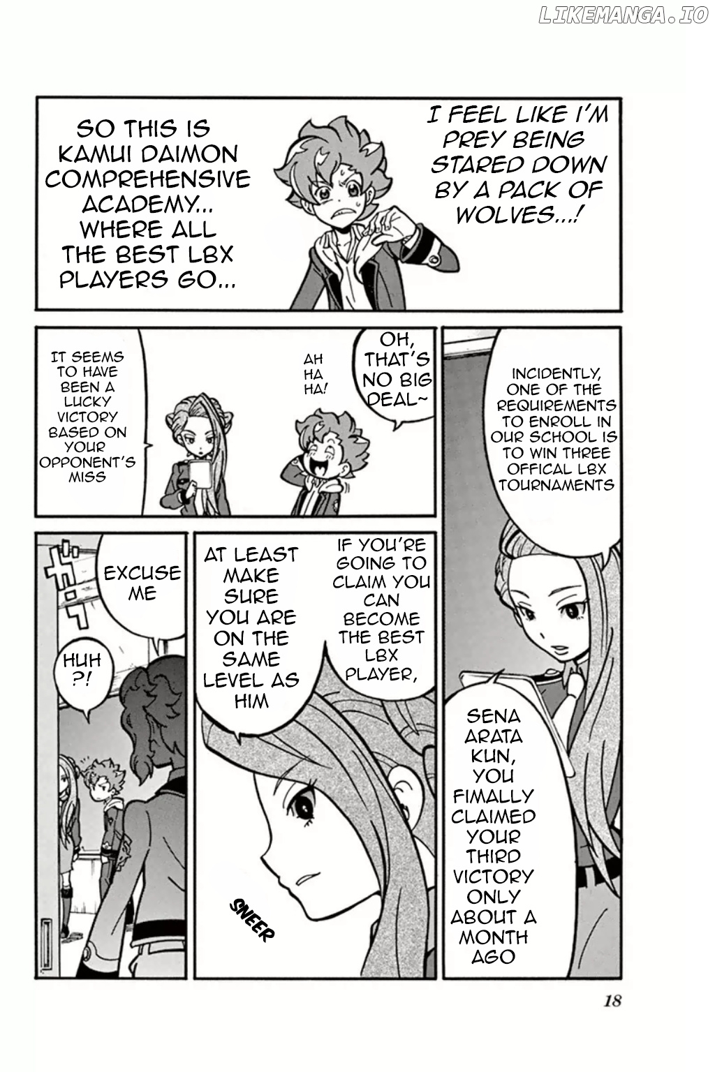 Danball Senki Wars chapter 1 - page 15