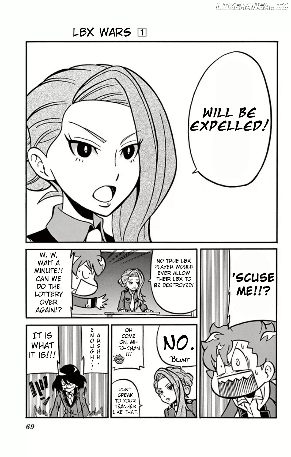 Danball Senki Wars chapter 2 - page 14