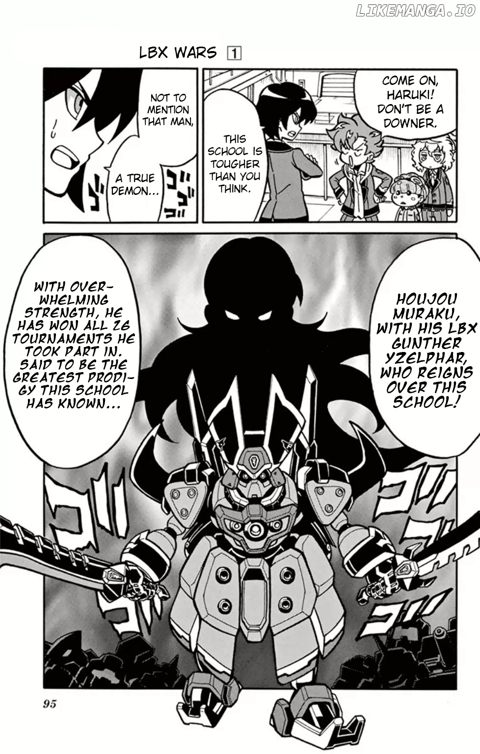 Danball Senki Wars chapter 3 - page 4