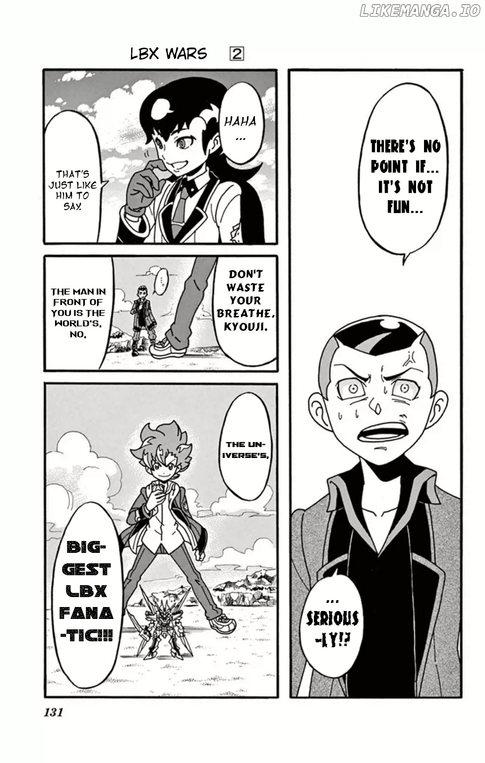 Danball Senki Wars chapter 8 - page 16