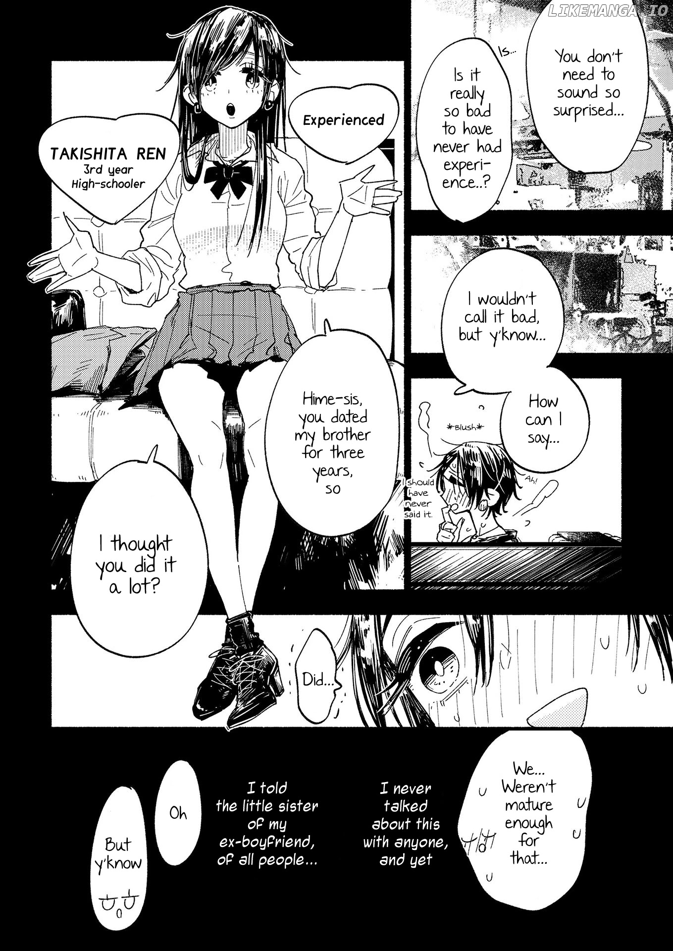 Himegoto ~The Adult Virgin and The Experienced High Schooler ~ chapter 1 - page 8