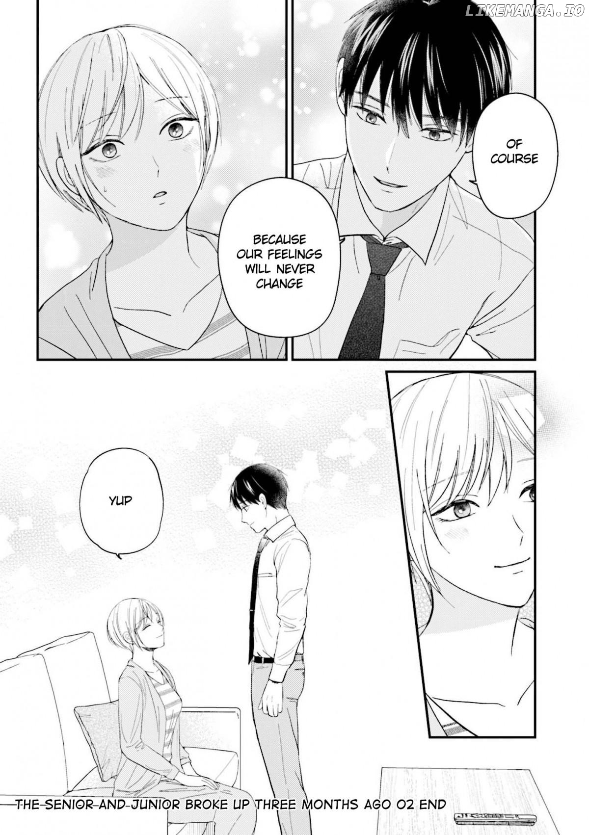 The Senior And Junior Broke Up Three Months Ago chapter 29.2 - page 25