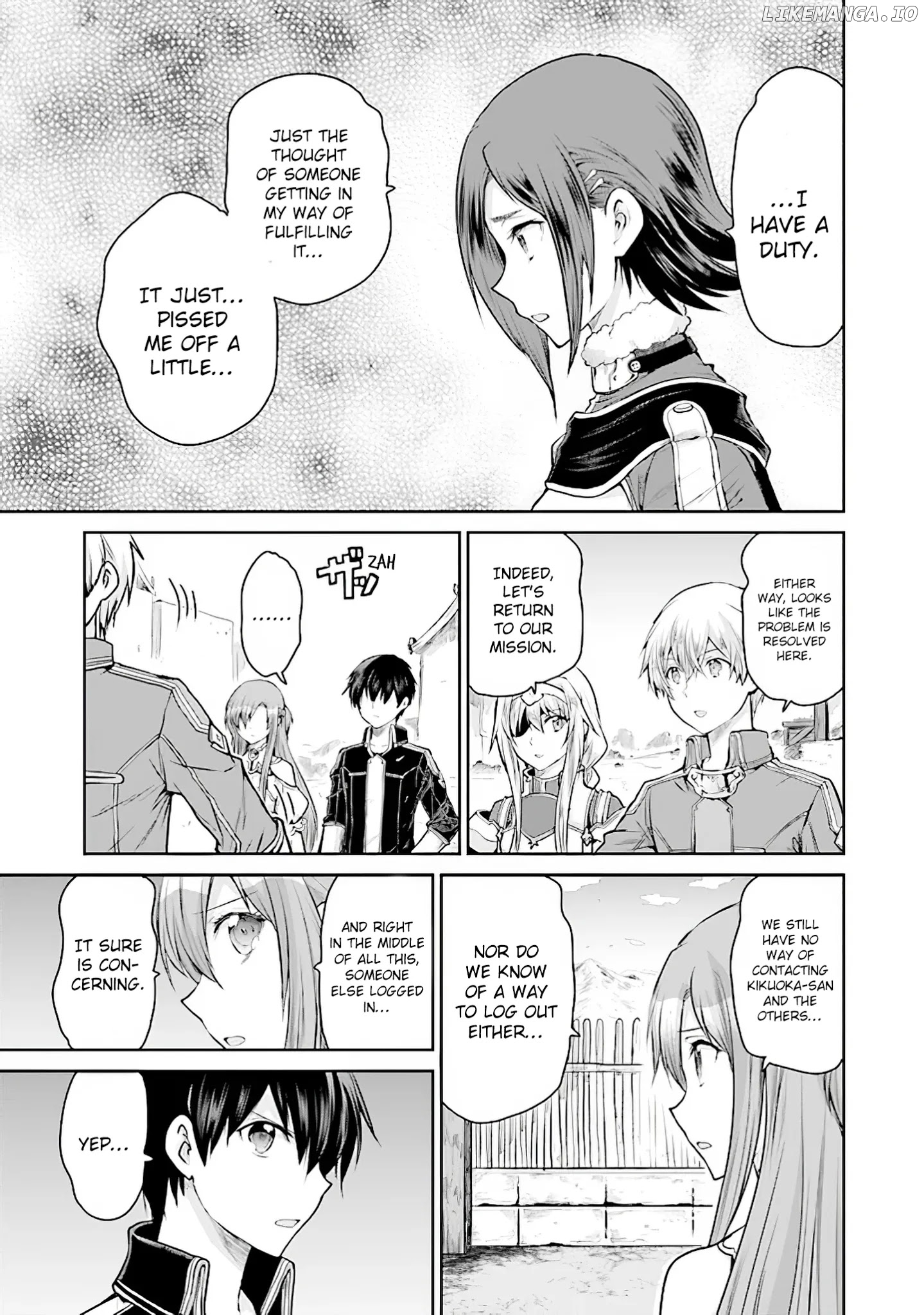 Sword Art Online - Lycoris chapter 11 - page 23