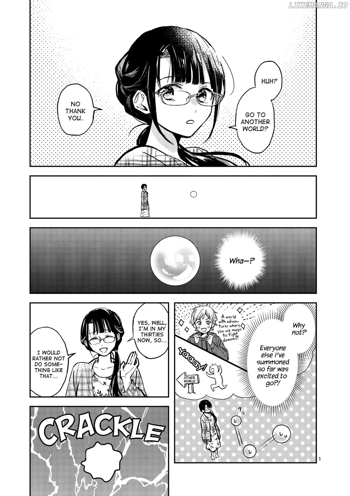 The Savior's Book Café In Another World chapter 1 - page 1