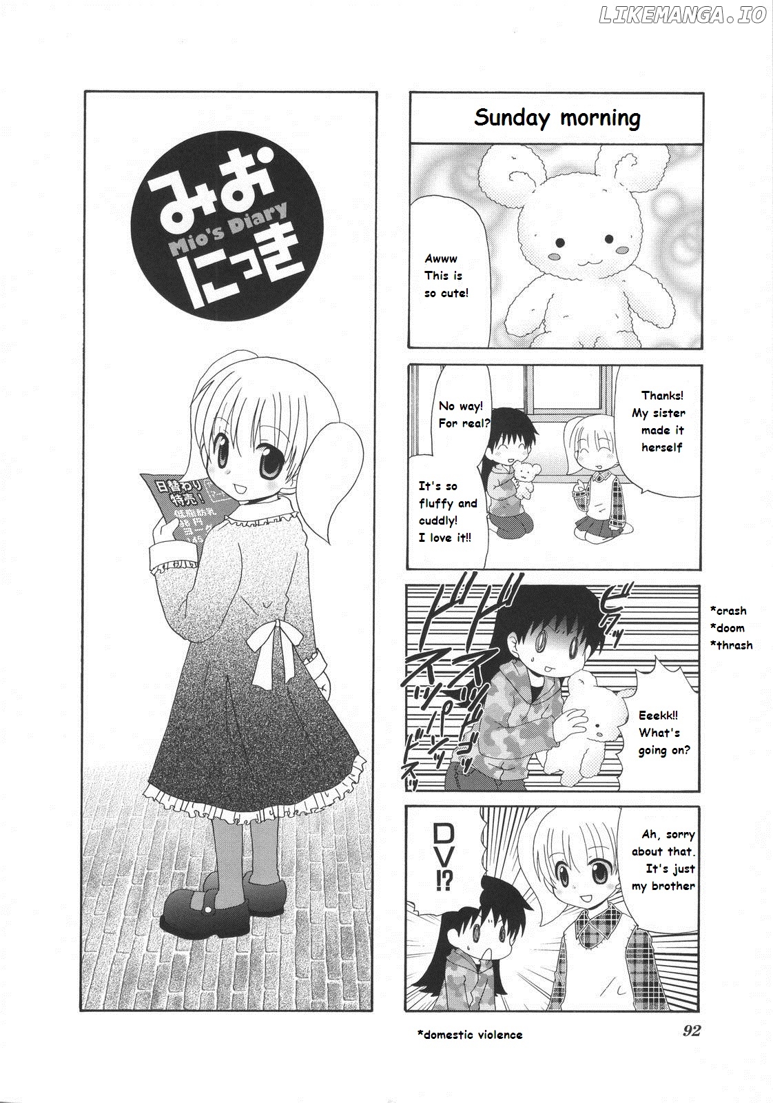 Mio's Diary chapter 22 - page 1