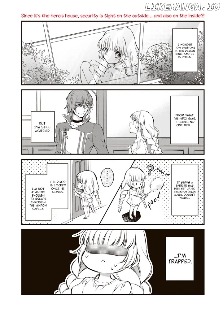 I'm the Demon Queen, but for Some Reason the Hero Is Doting on Me chapter 4 - page 4