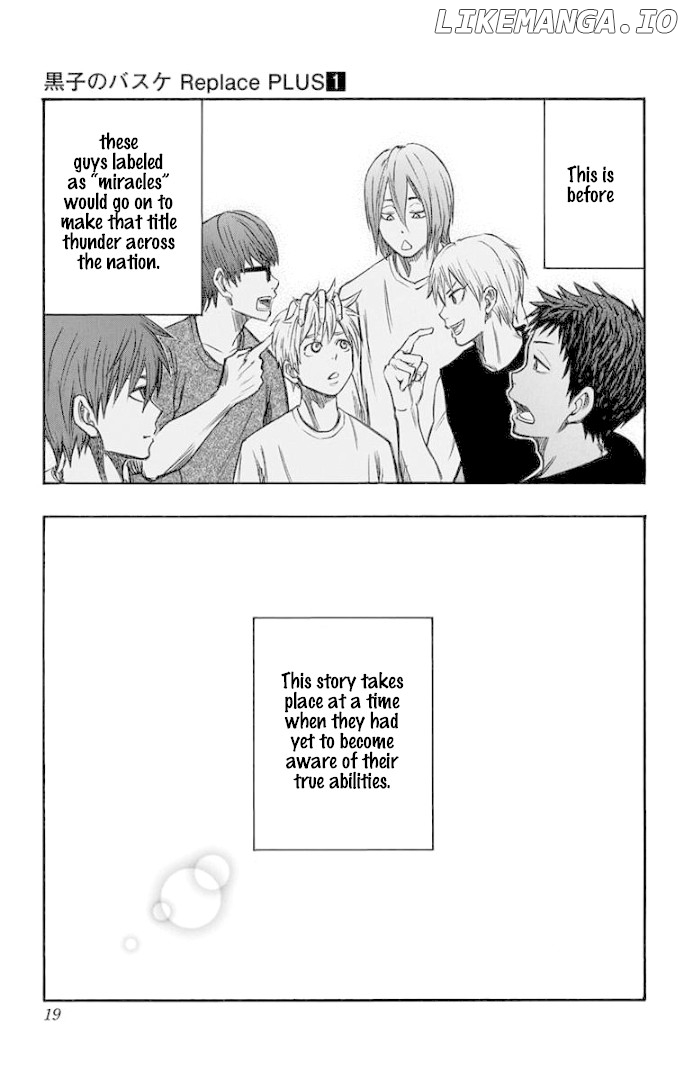 Kuroko No Basuke - Replace Plus chapter 0.1 - page 17