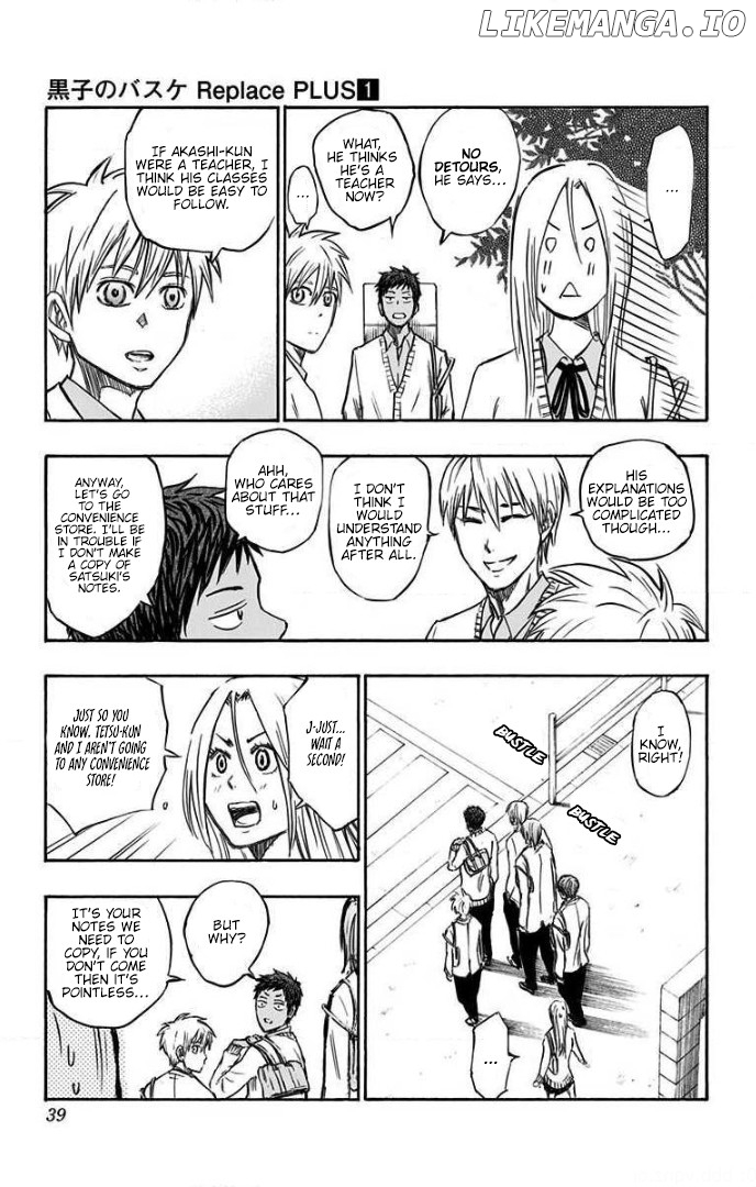 Kuroko No Basuke - Replace Plus chapter 1 - page 21