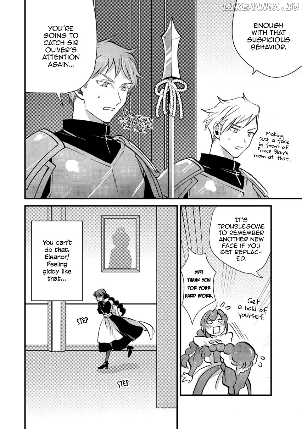 I'm a Lady's Maid, I've Pulled Out THE HOLY SWORD! chapter 17 - page 16