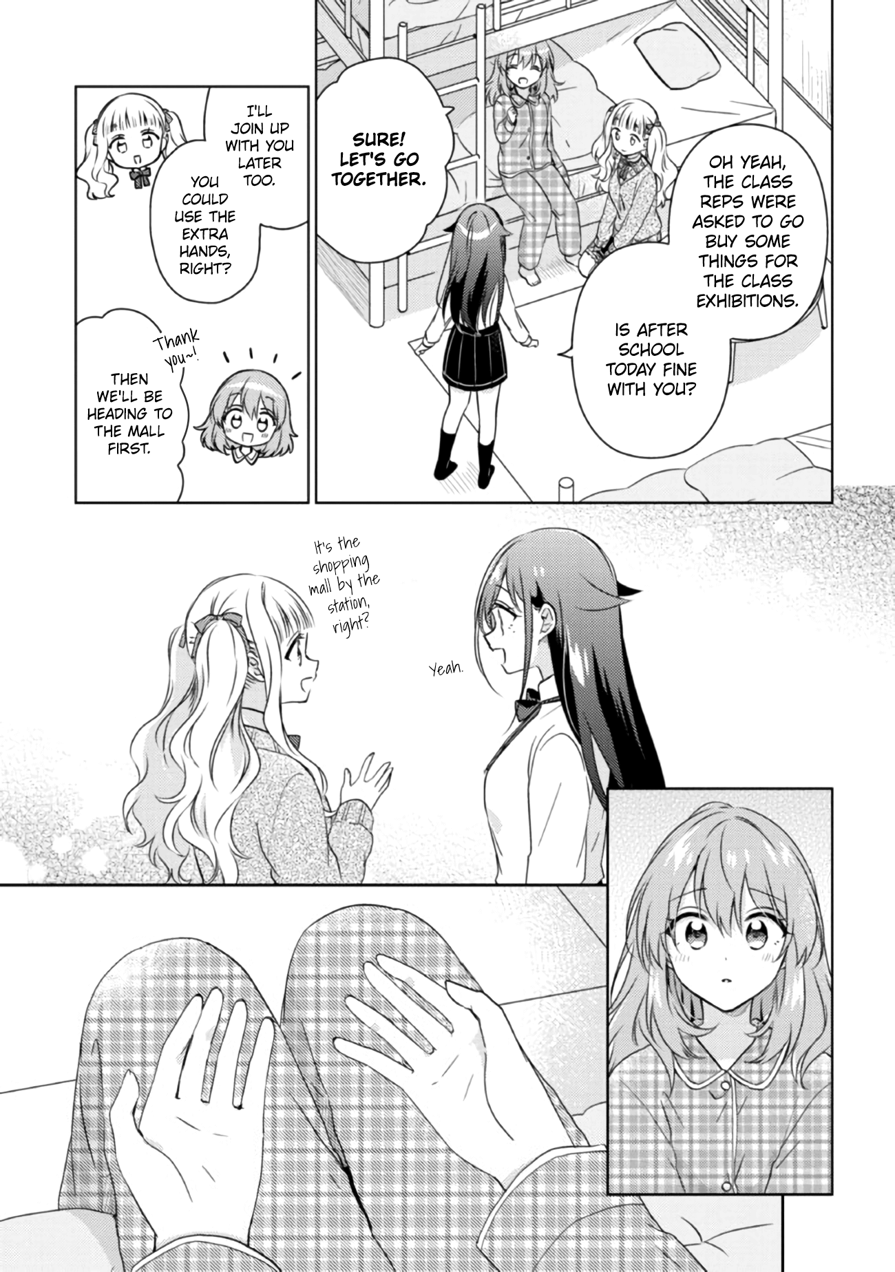 Moshi, Koi Ga Mieta Nara chapter 14.1 - page 4