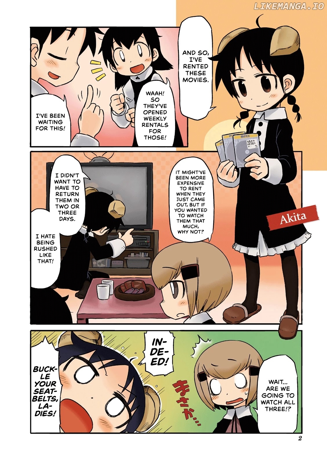 Akita Land Gothic chapter 0.1 - page 3