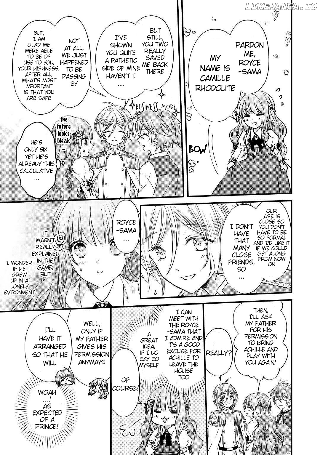 An Otome Game’S Burikko Villainess Turned Into A Magic Otaku chapter 1 - page 23