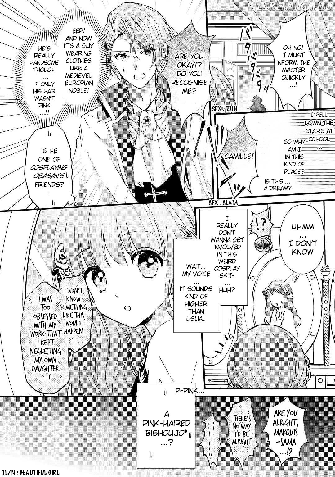 An Otome Game’S Burikko Villainess Turned Into A Magic Otaku chapter 1 - page 4