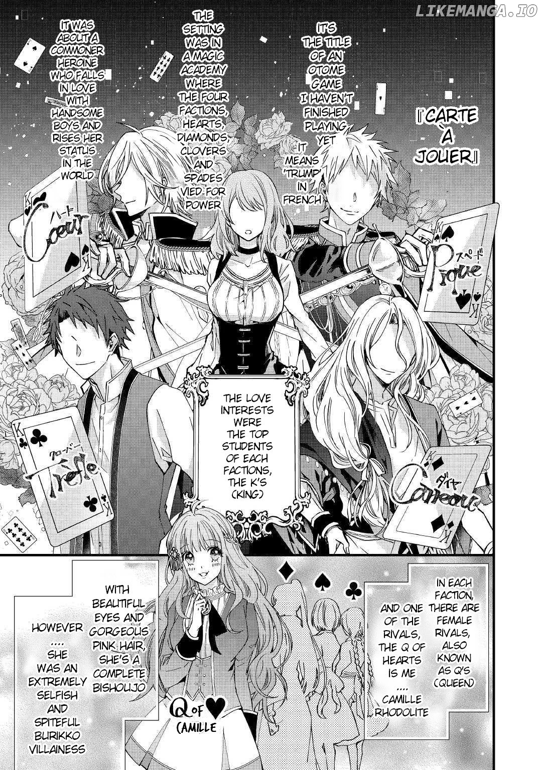 An Otome Game’S Burikko Villainess Turned Into A Magic Otaku chapter 1 - page 7