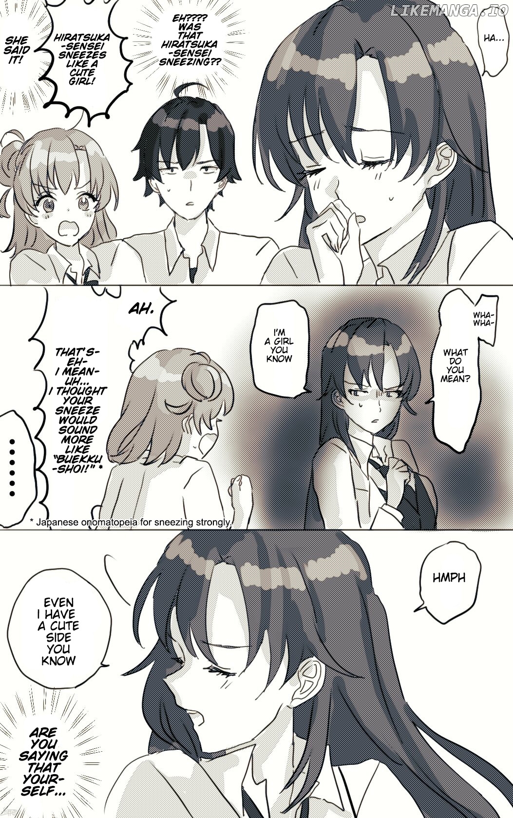 Hiratsu cute, Shizu cute! chapter 5 - page 3