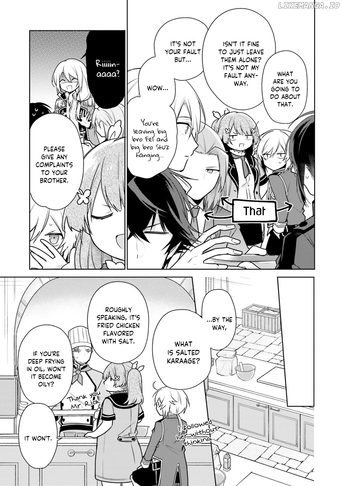 I'm Not The Saint, So I'll Just Leisurely Make Food At The Royal Palace chapter 7 - page 23