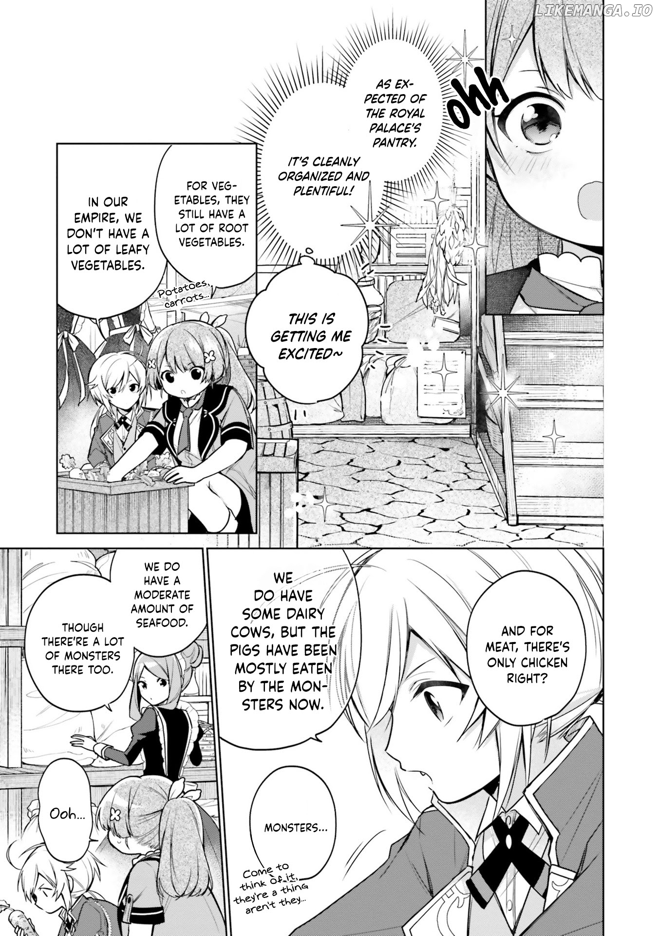 I'm Not The Saint, So I'll Just Leisurely Make Food At The Royal Palace chapter 9 - page 5