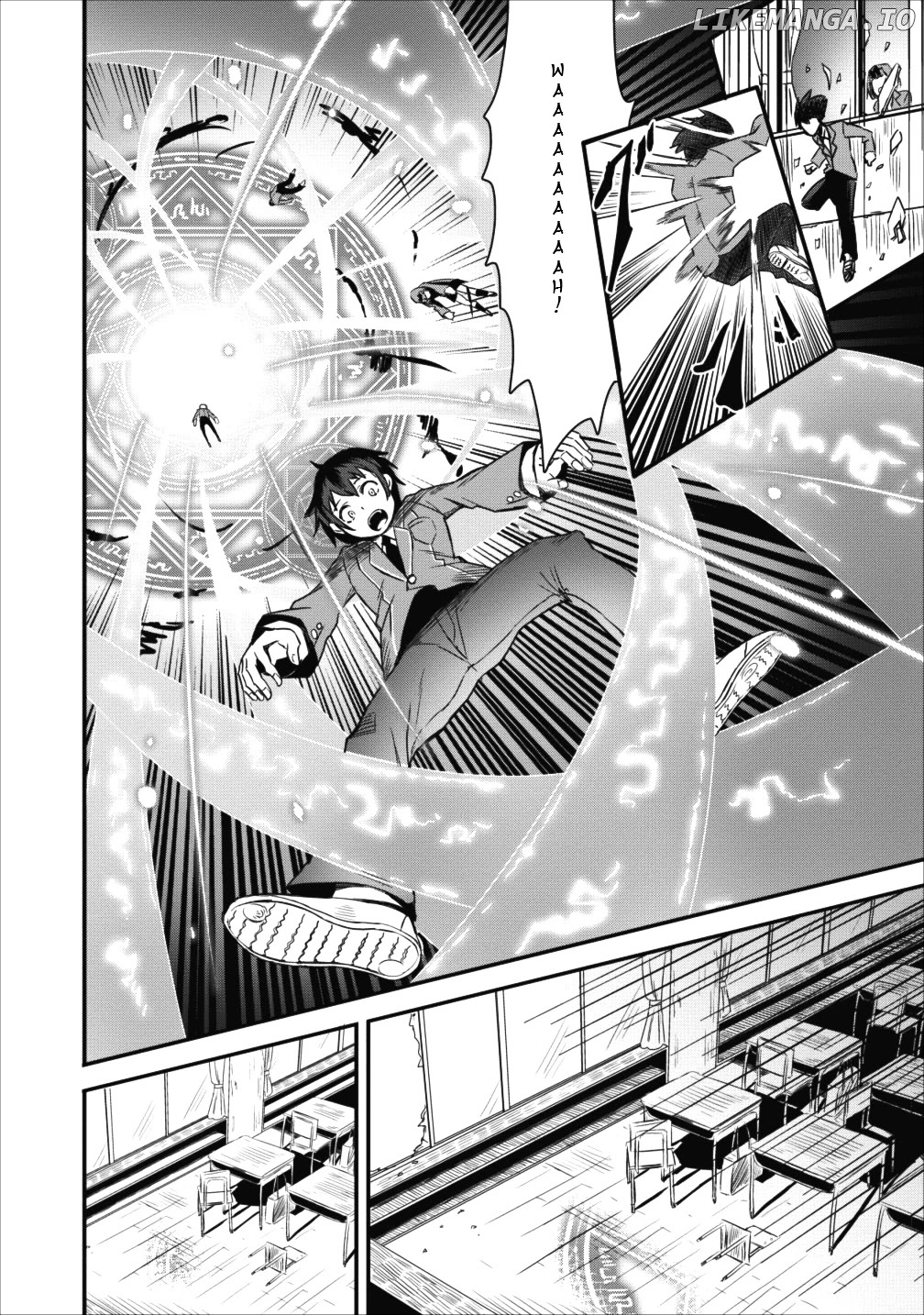 Class-Goto Shuudan Teni Shimashita Ga, Ichiban Tsuyoi Ore Wa Saijaku No Shounin Ni Gisouchuu chapter 1 - page 14