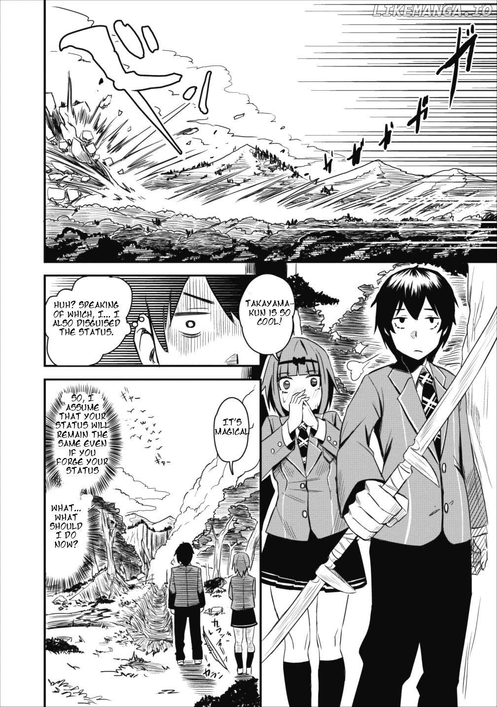 Class-Goto Shuudan Teni Shimashita Ga, Ichiban Tsuyoi Ore Wa Saijaku No Shounin Ni Gisouchuu chapter 1 - page 26