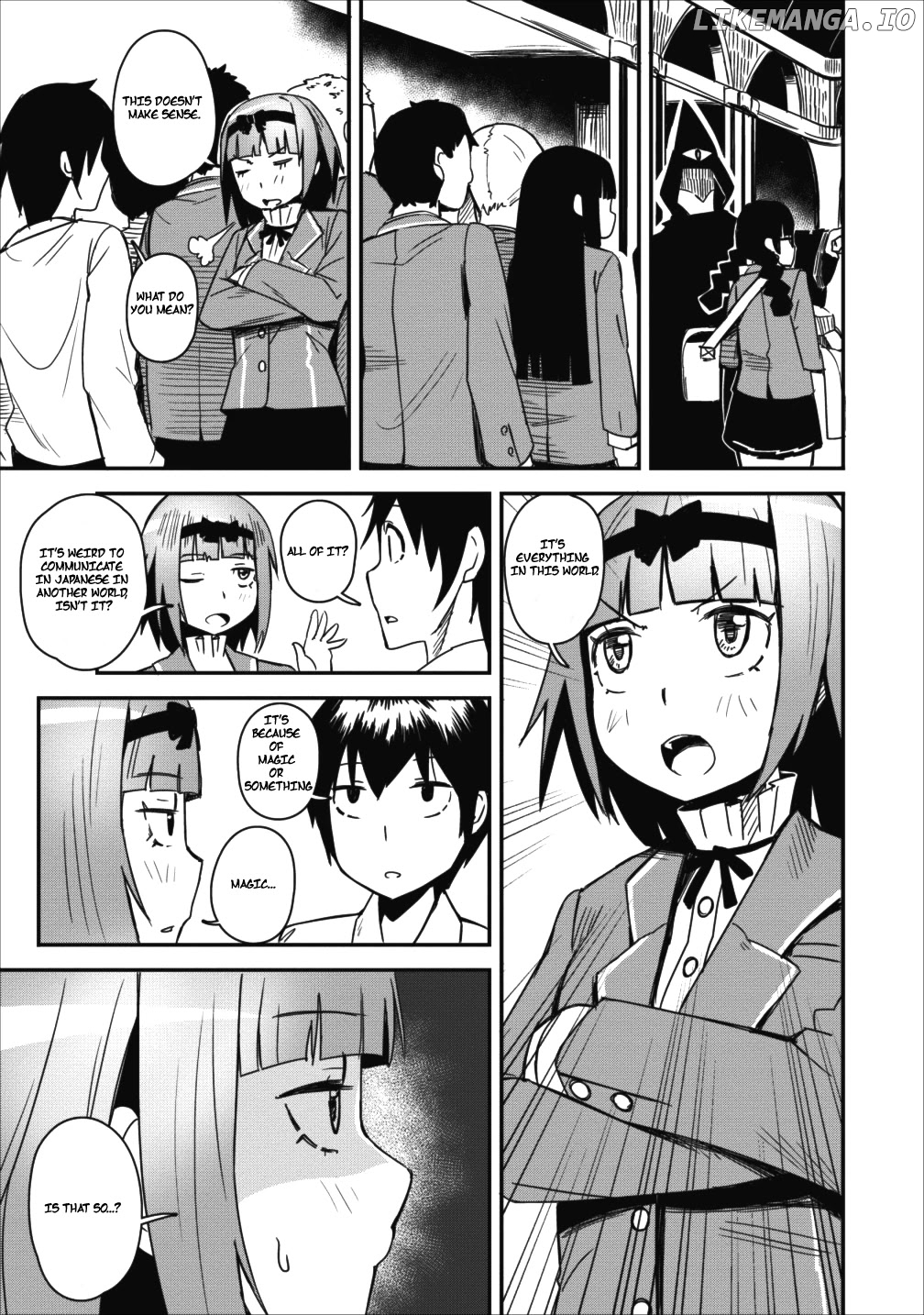 Class-Goto Shuudan Teni Shimashita Ga, Ichiban Tsuyoi Ore Wa Saijaku No Shounin Ni Gisouchuu chapter 2 - page 12