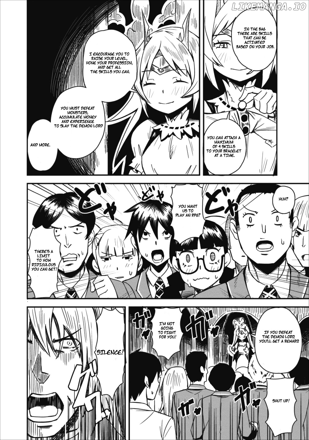 Class-Goto Shuudan Teni Shimashita Ga, Ichiban Tsuyoi Ore Wa Saijaku No Shounin Ni Gisouchuu chapter 2 - page 7