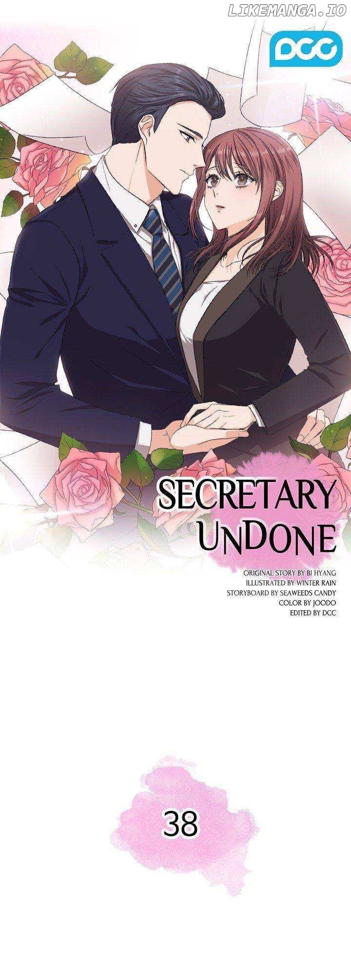Secretary Disqualification Chapter 38 - page 1