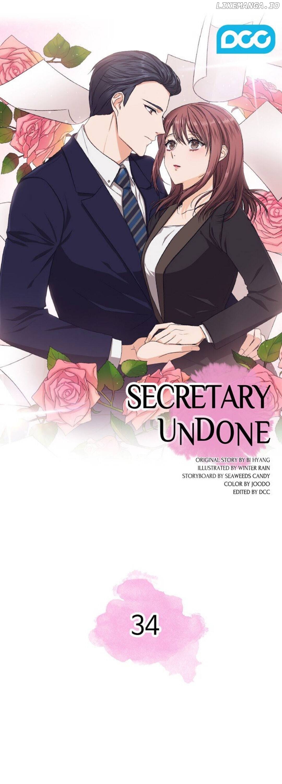 Secretary Disqualification Chapter 34 - page 1