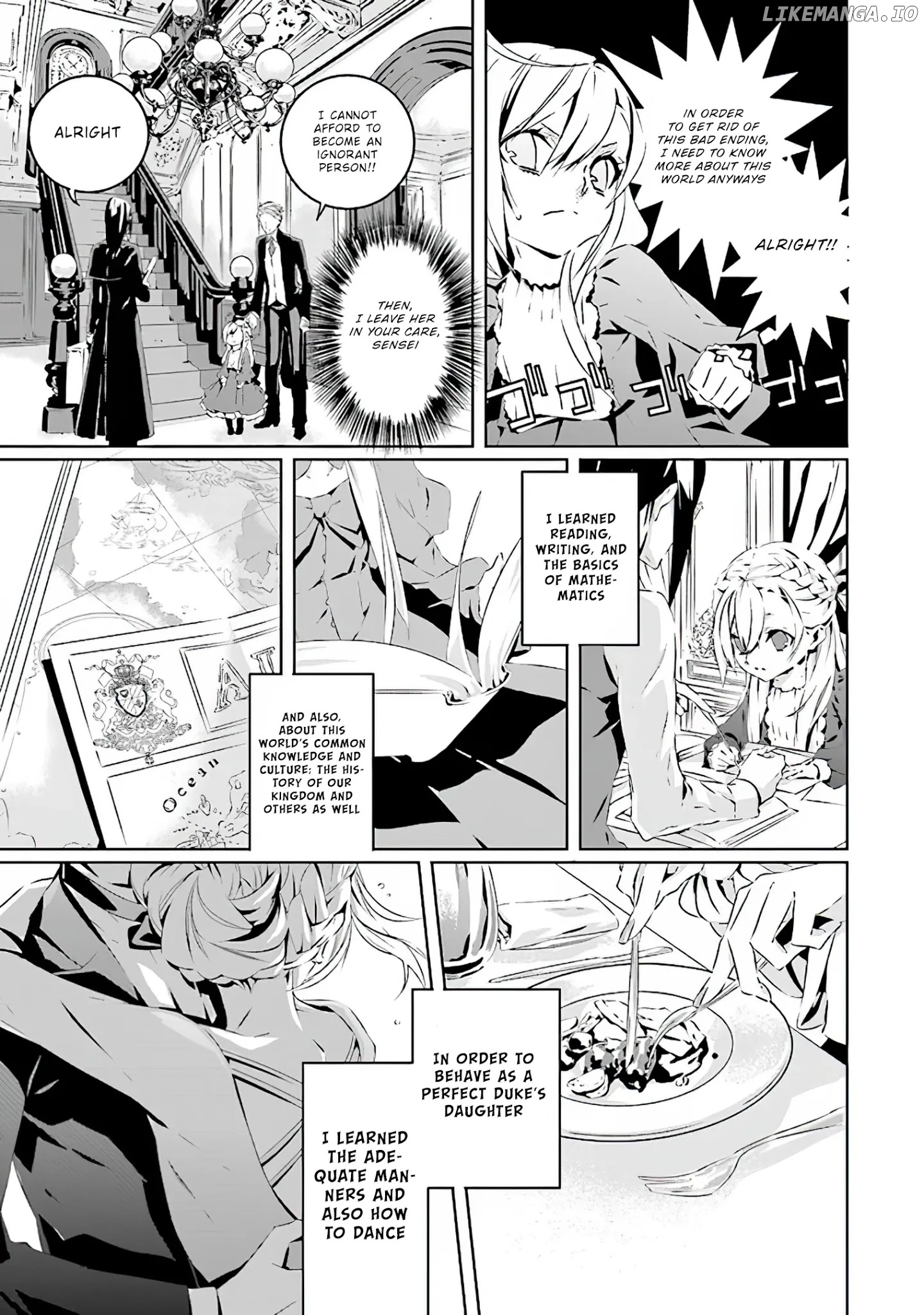 In A Otome Game World, I’m A Villain!? I Can’t Accept This! chapter 1.1 - page 14