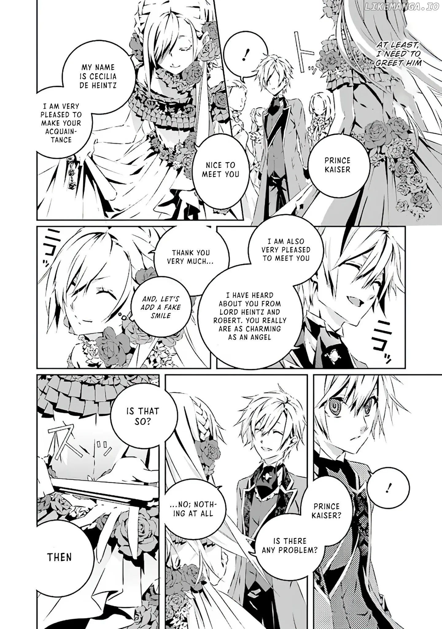 In A Otome Game World, I’m A Villain!? I Can’t Accept This! chapter 1.2 - page 1