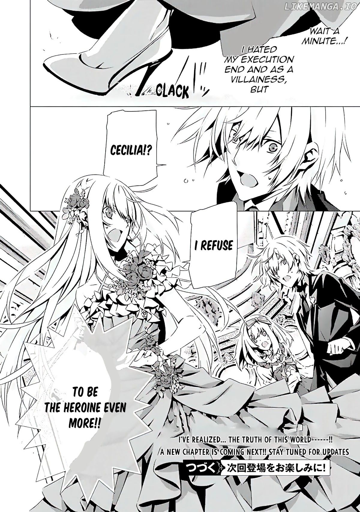 In A Otome Game World, I’m A Villain!? I Can’t Accept This! chapter 10 - page 32