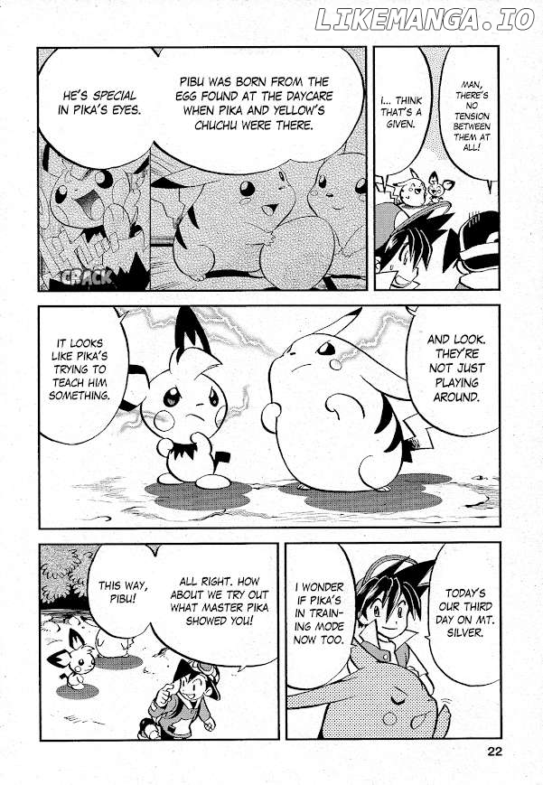 Pokémon SPECIAL The Mount Shirogane Training Chapter Chapter 1 - page 8