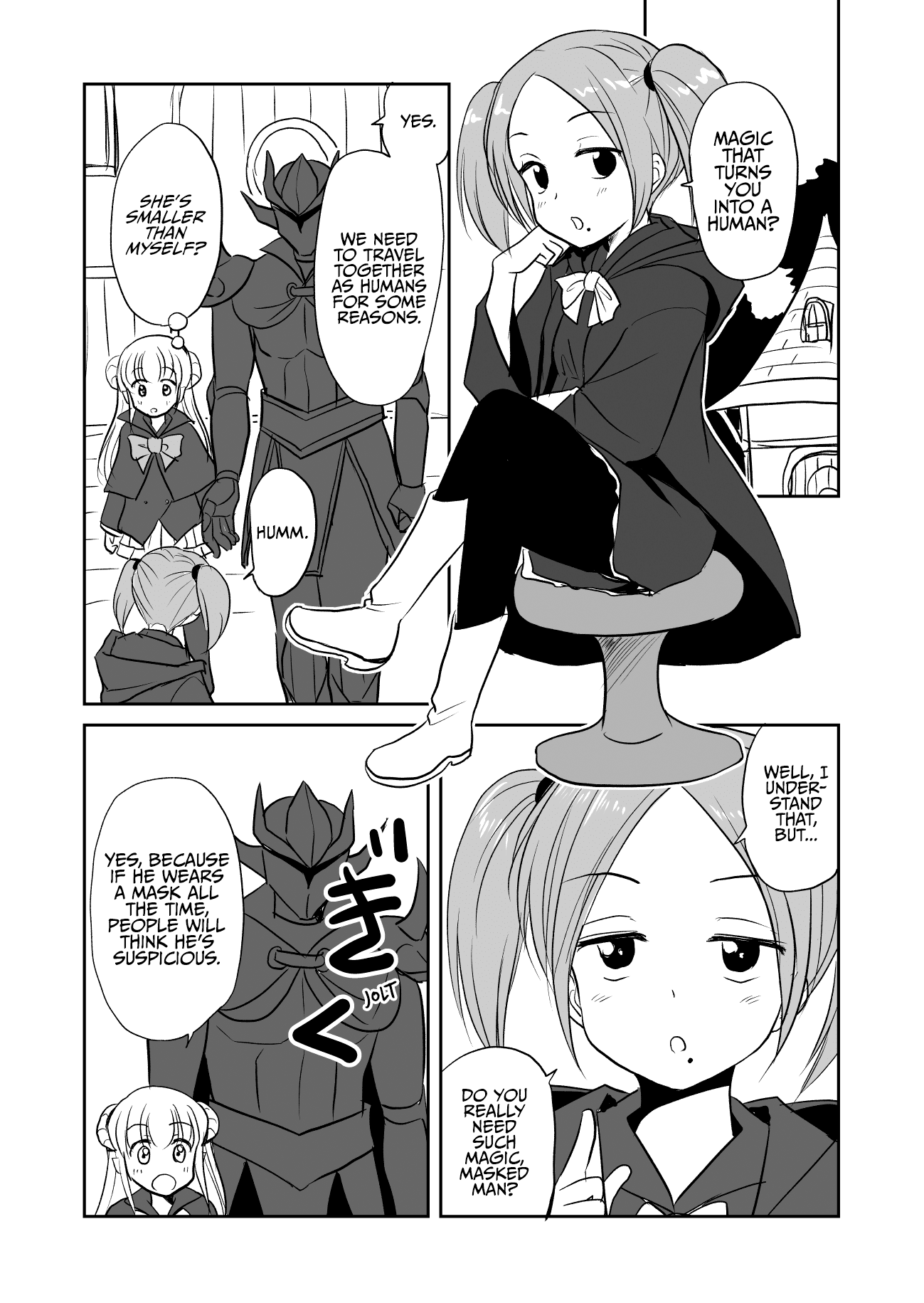 Uchi No Maou Ga Tenshi De Tsurai chapter 13 - page 1