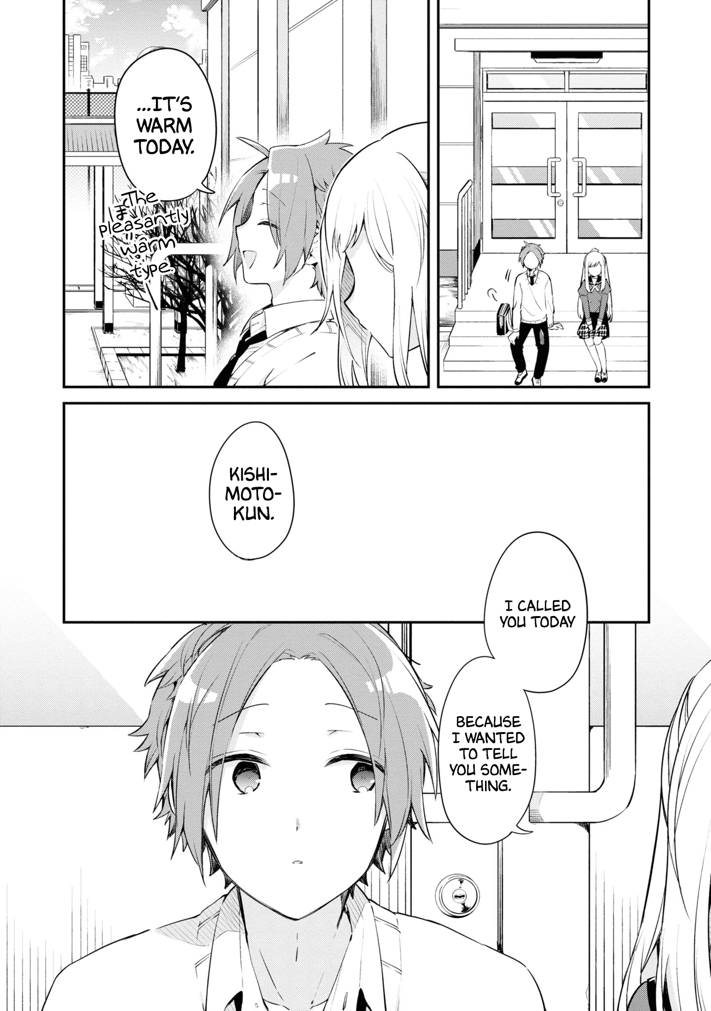 Kimi No Yokogao Shika Mirenai chapter 11 - page 12