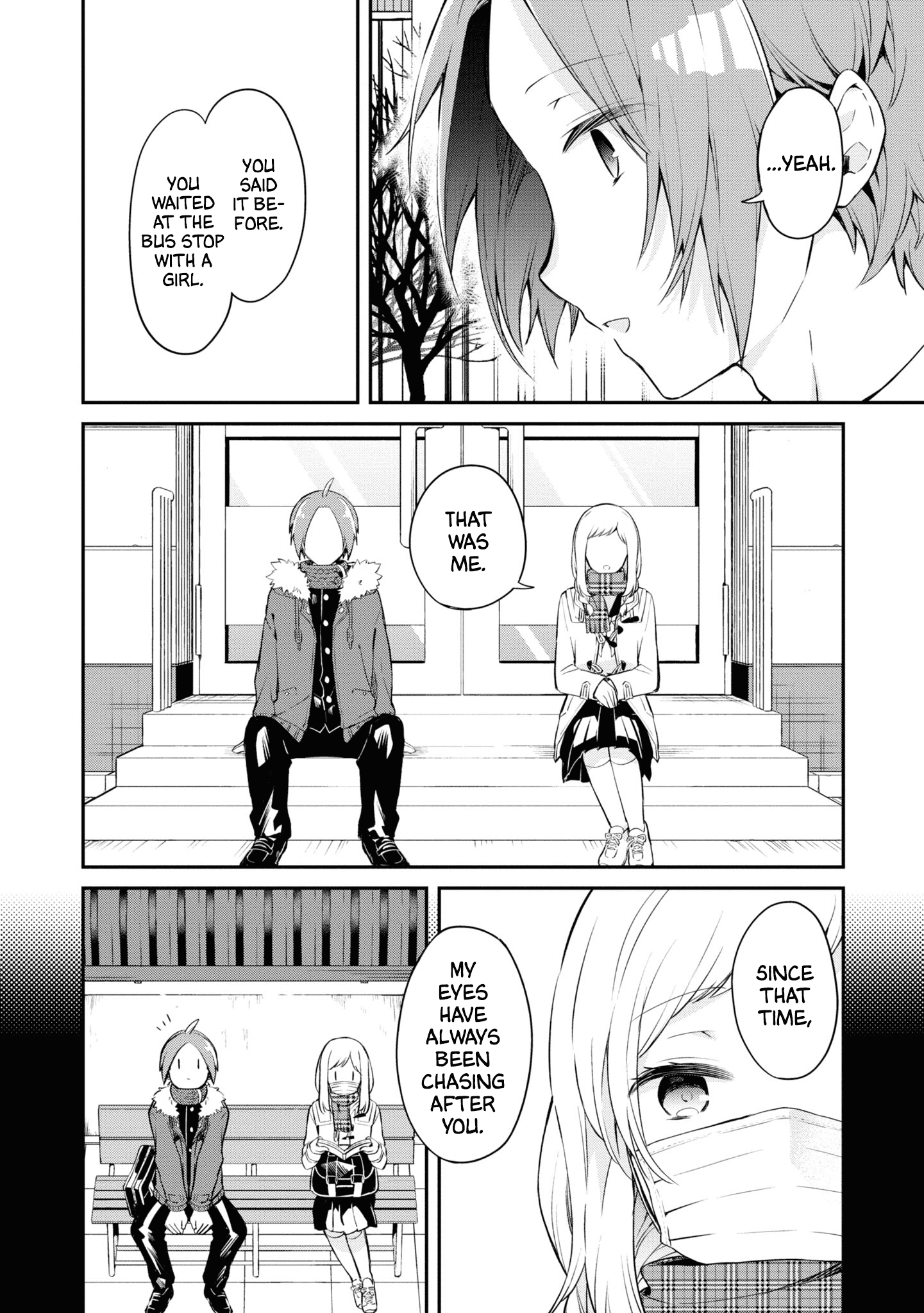 Kimi No Yokogao Shika Mirenai chapter 11 - page 14