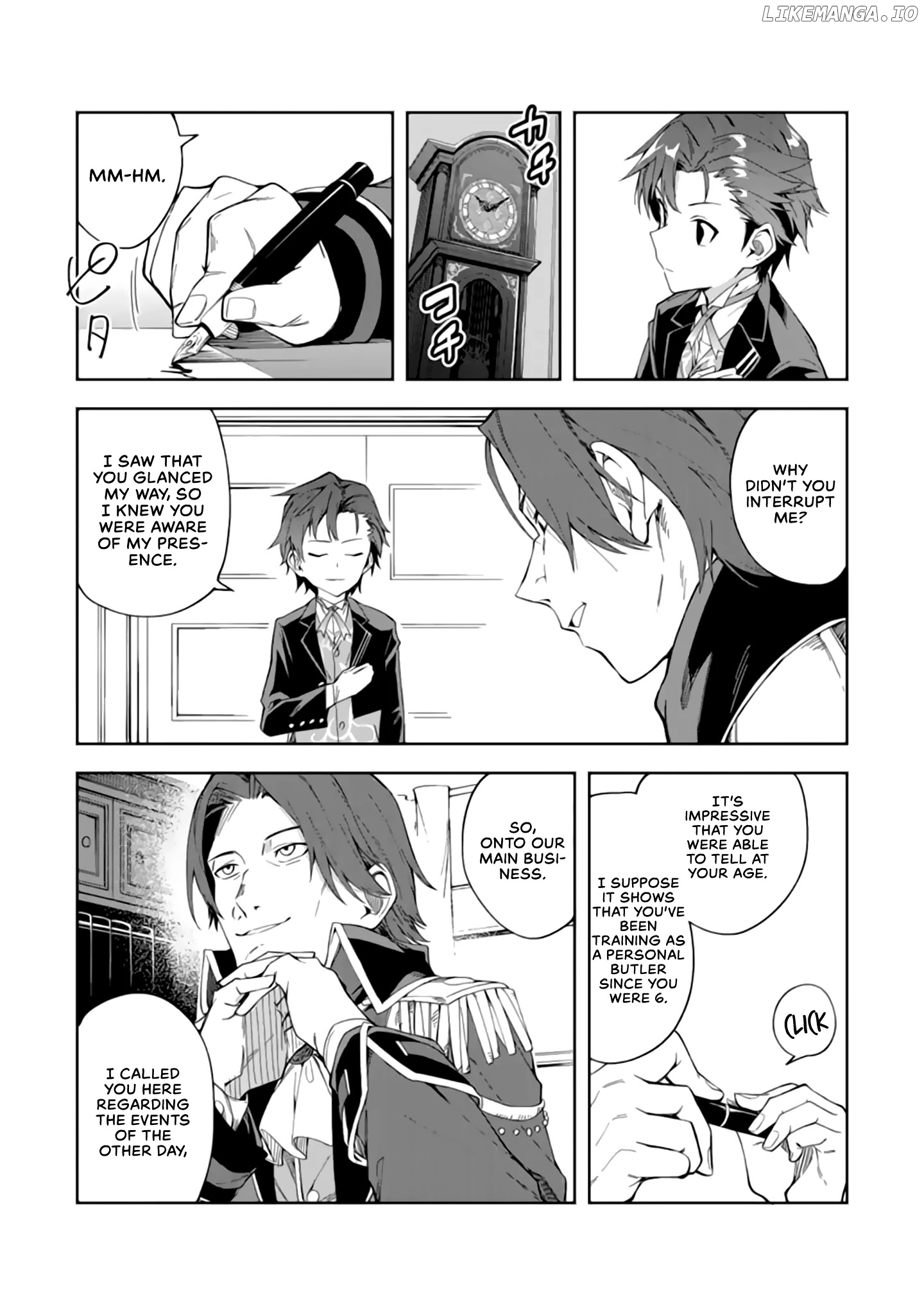 Akuyaku Reijou No Shitsuji-Sama Hametsu chapter 2.1 - page 6