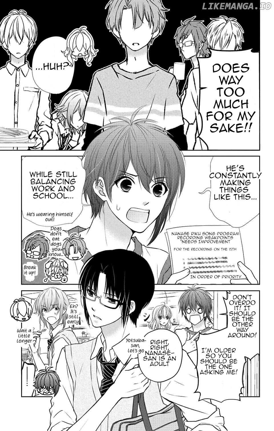 Idolish7 - Manga chapter 12 - page 3