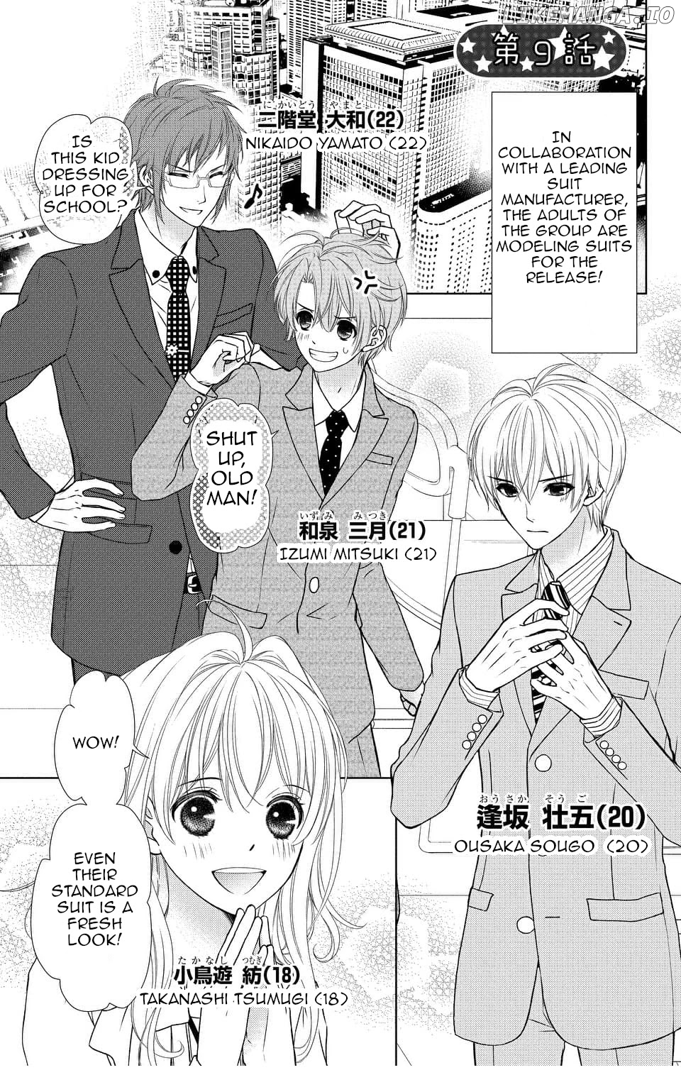 Idolish7 - Manga chapter 9 - page 1