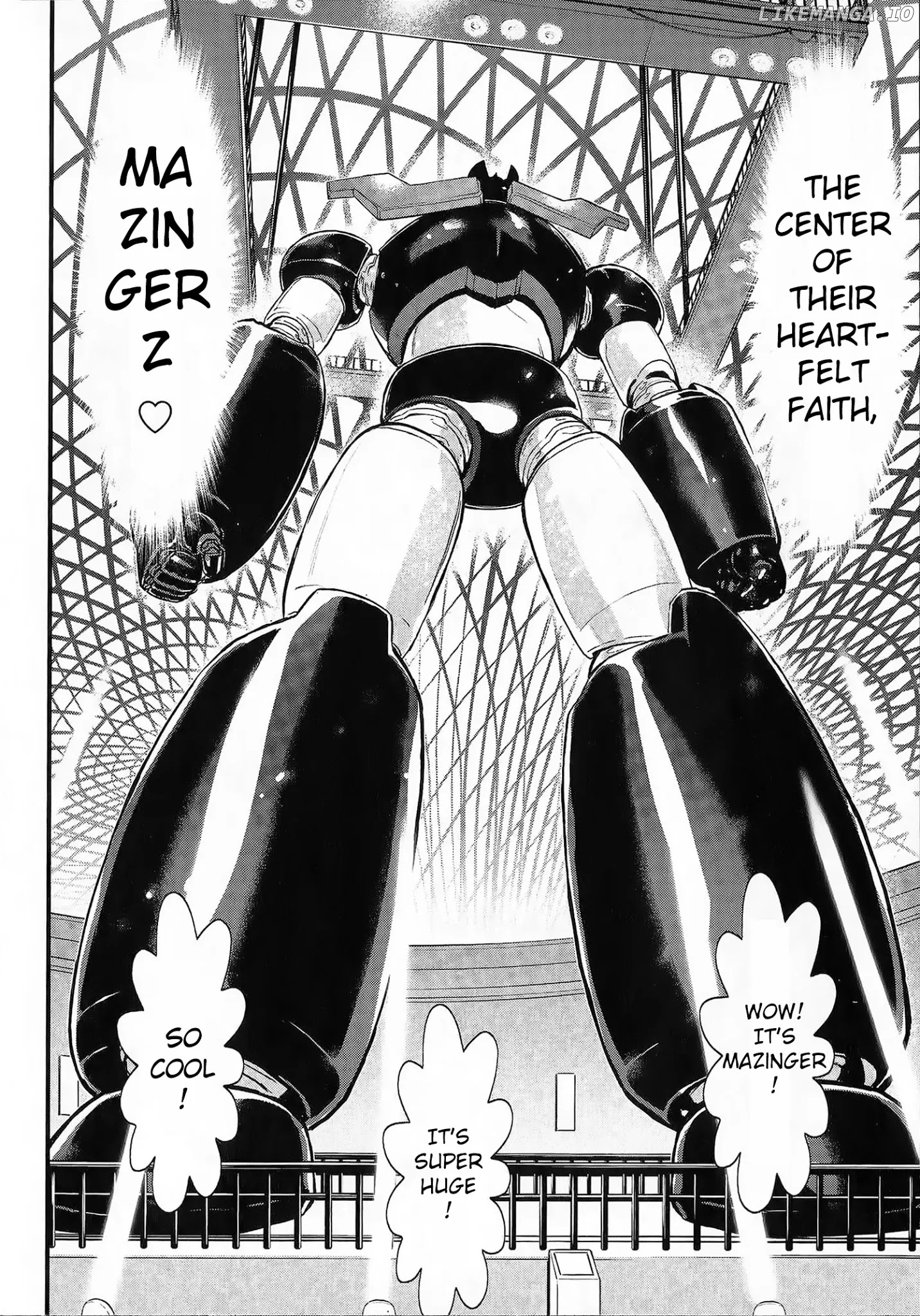 Shin Mazinger Zero Vs Ankoku Daishougun chapter 1 - page 14