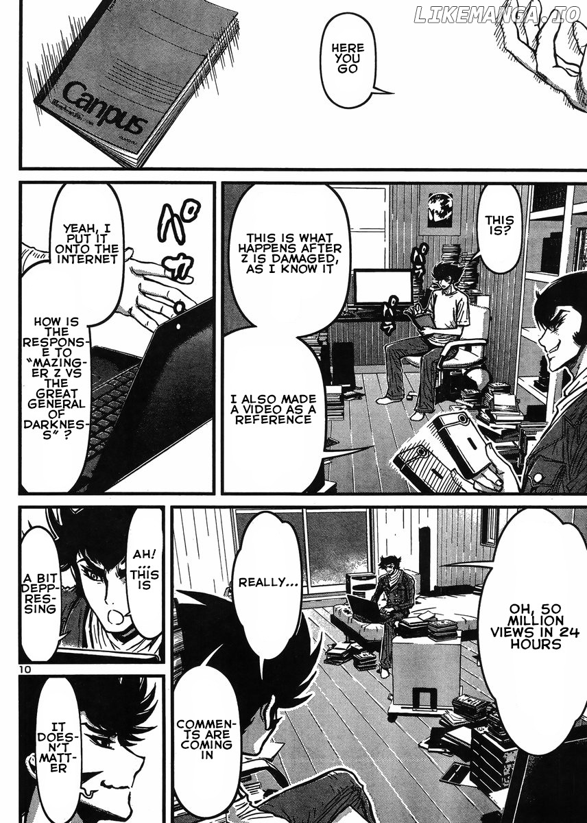 Shin Mazinger Zero Vs Ankoku Daishougun chapter 33 - page 10