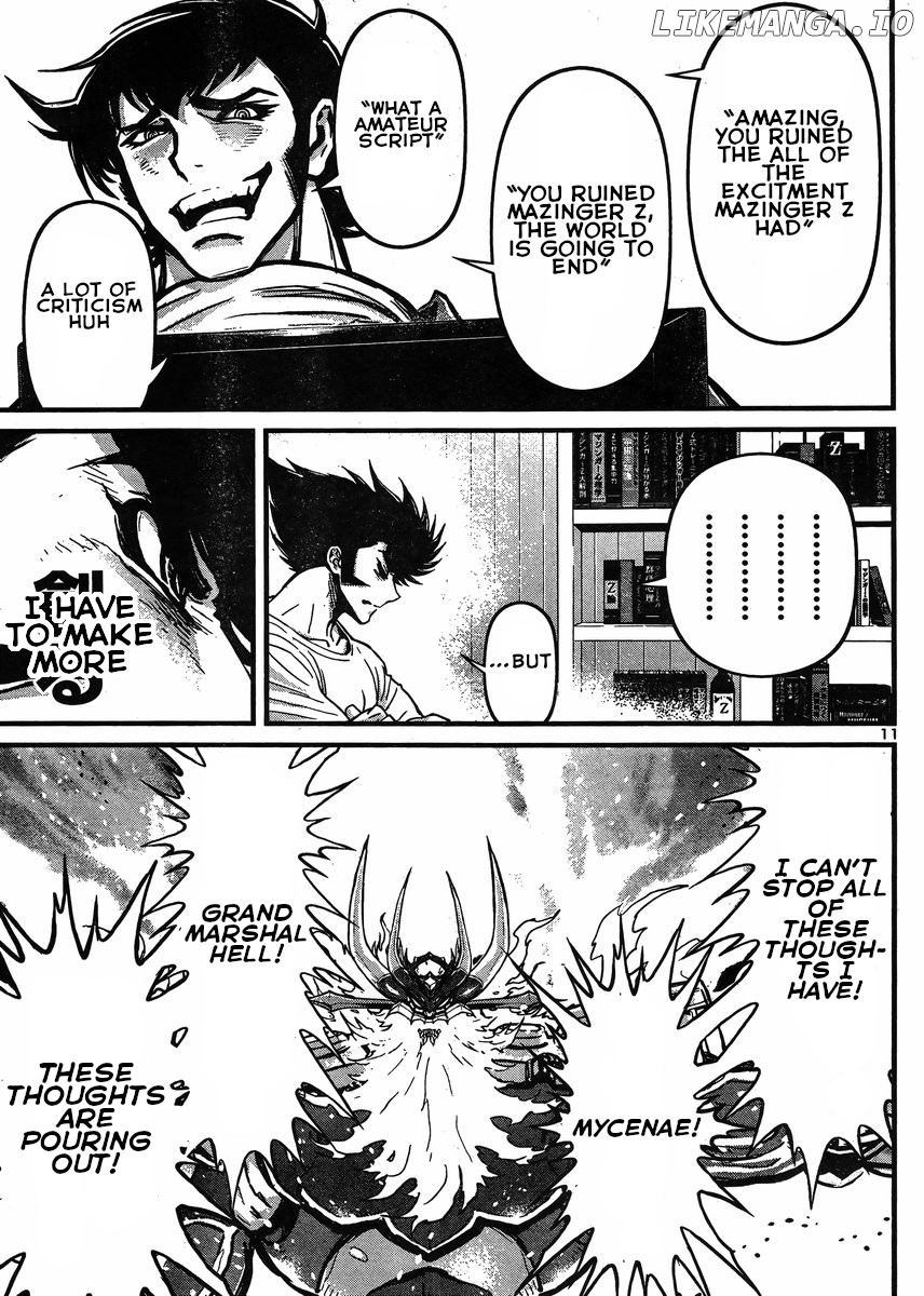 Shin Mazinger Zero Vs Ankoku Daishougun chapter 33 - page 11