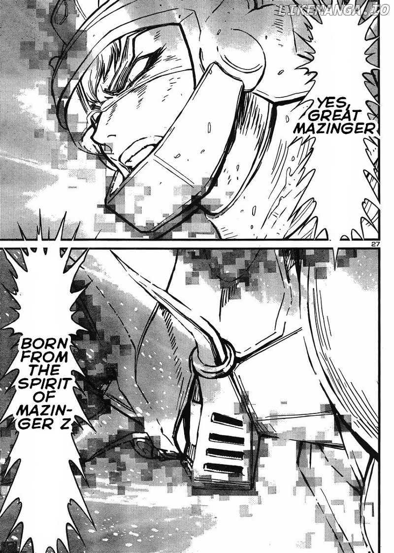Shin Mazinger Zero Vs Ankoku Daishougun chapter 33 - page 25