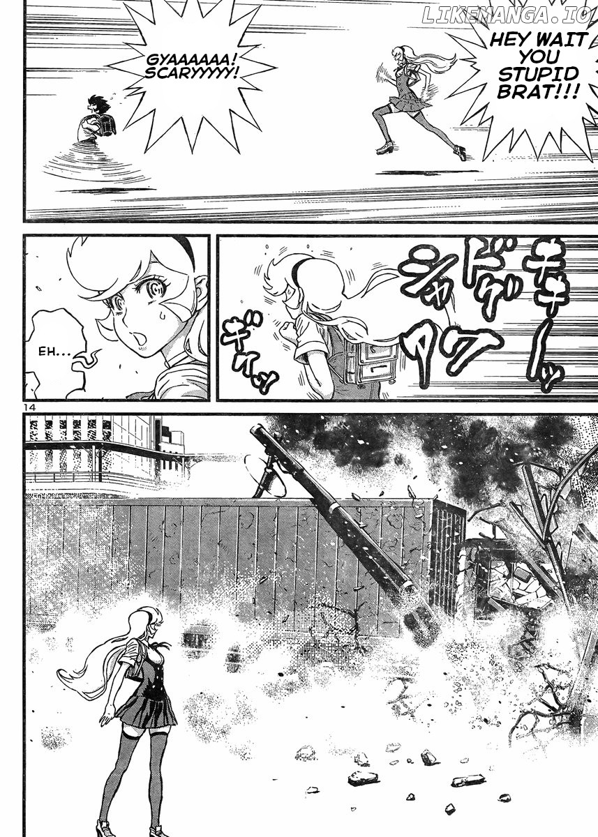 Shin Mazinger Zero Vs Ankoku Daishougun chapter 28 - page 14