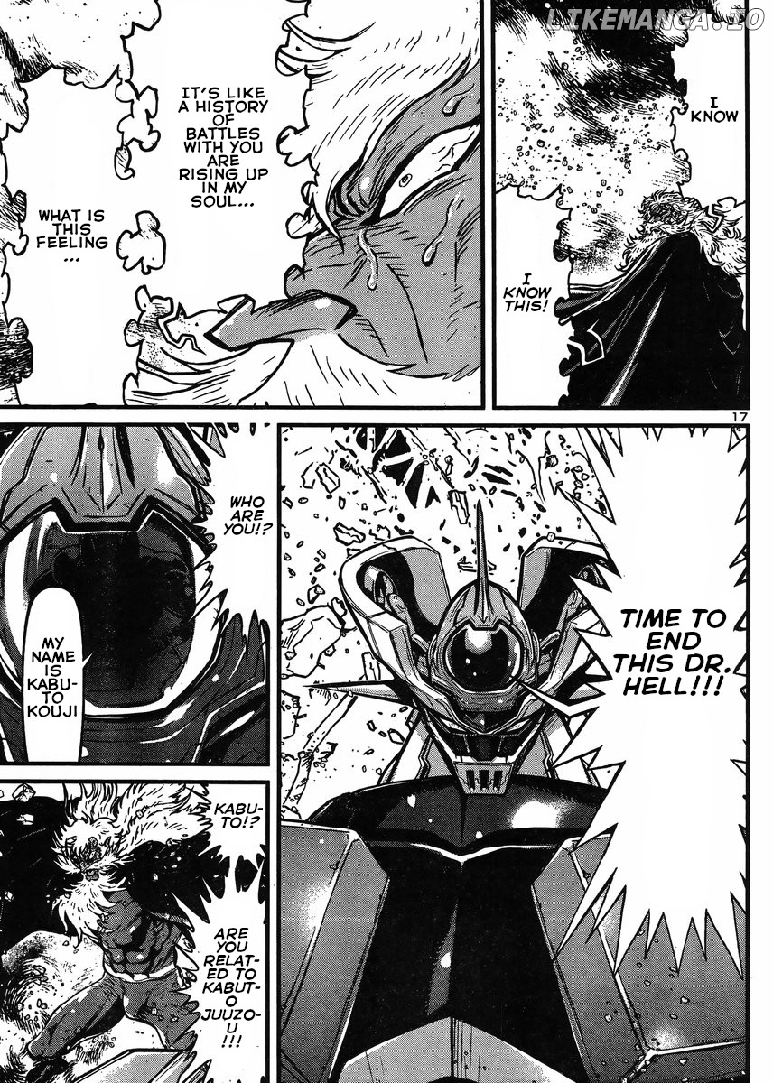 Shin Mazinger Zero Vs Ankoku Daishougun chapter 29 - page 17