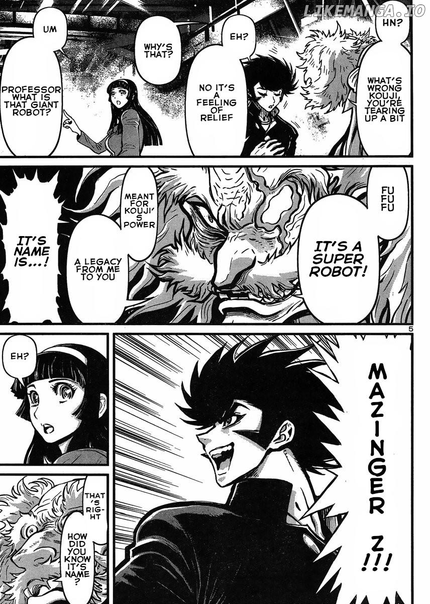 Shin Mazinger Zero Vs Ankoku Daishougun chapter 29 - page 5