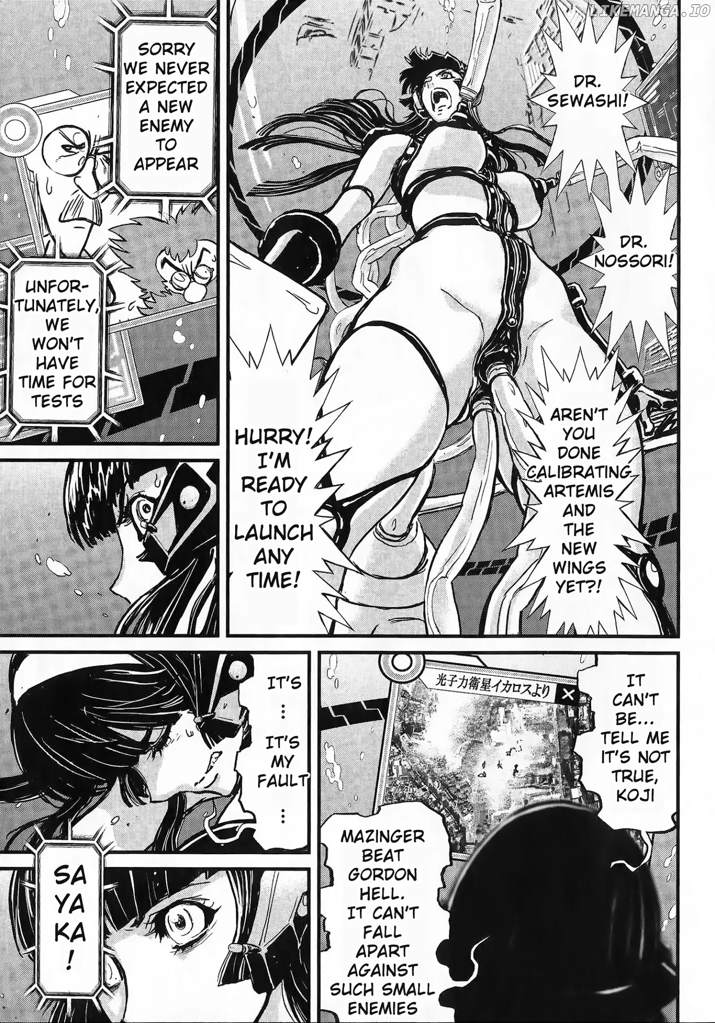 Shin Mazinger Zero Vs Ankoku Daishougun chapter 3 - page 28