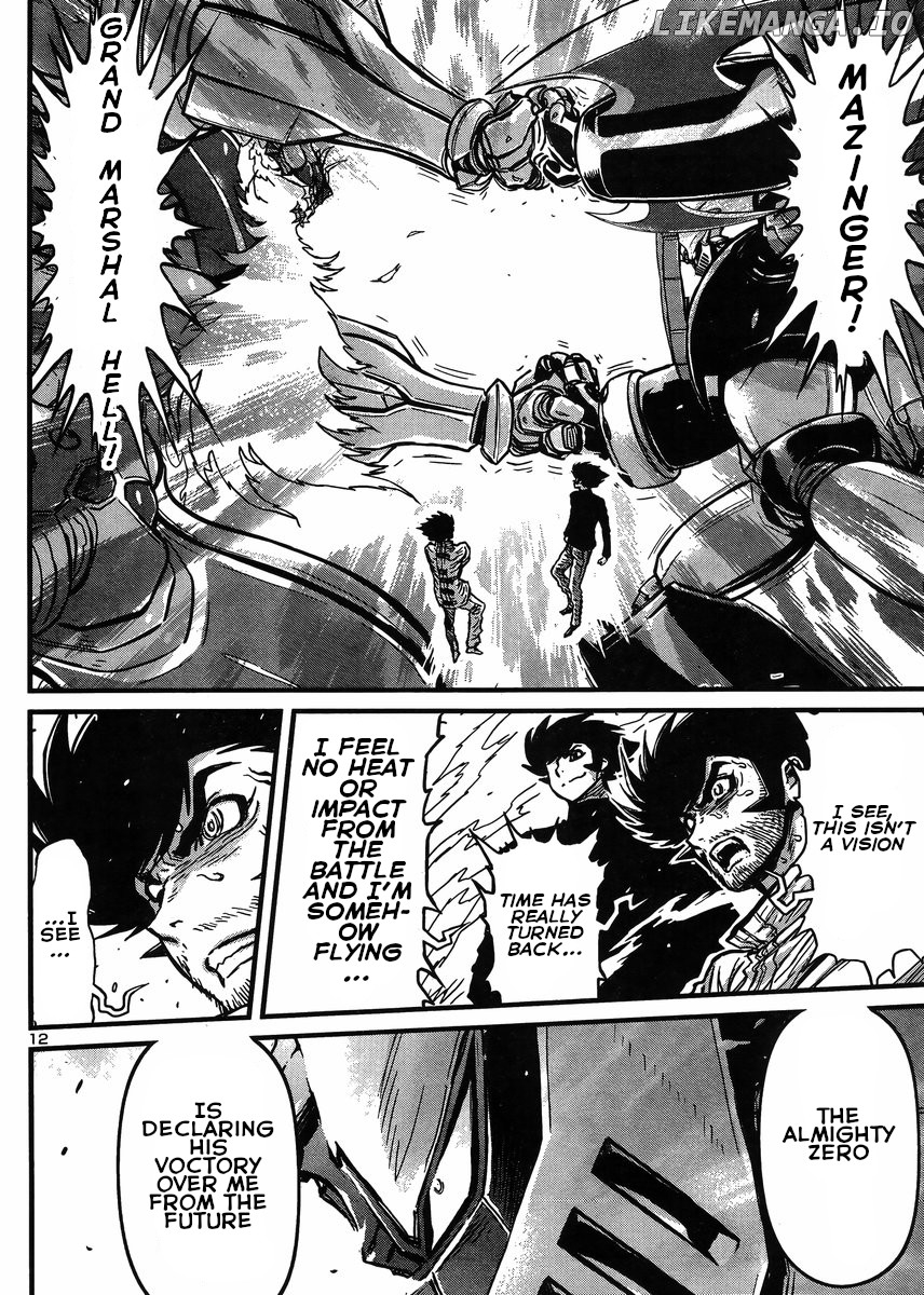 Shin Mazinger Zero Vs Ankoku Daishougun chapter 30 - page 12