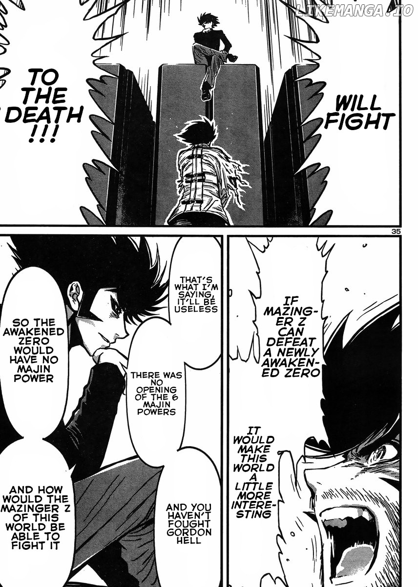 Shin Mazinger Zero Vs Ankoku Daishougun chapter 30 - page 32