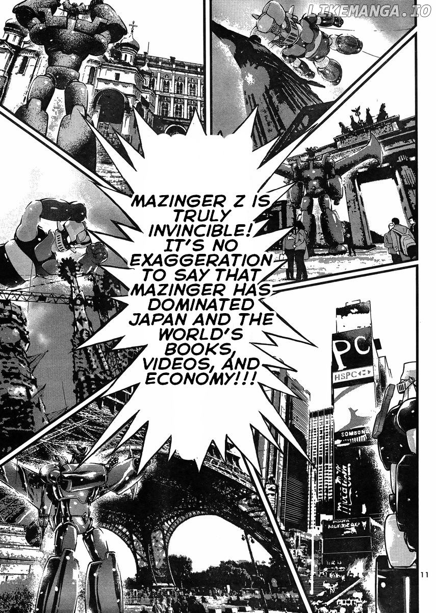 Shin Mazinger Zero Vs Ankoku Daishougun chapter 32 - page 11