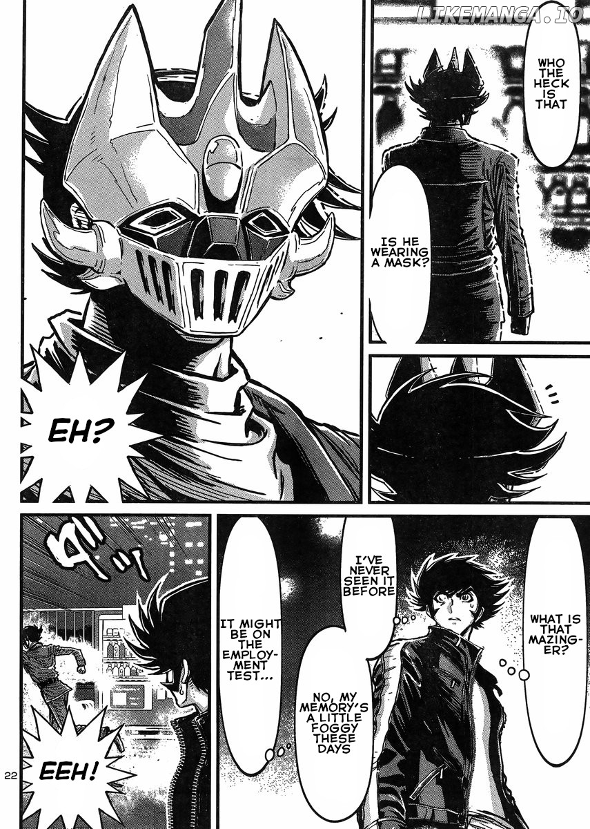 Shin Mazinger Zero Vs Ankoku Daishougun chapter 32 - page 22