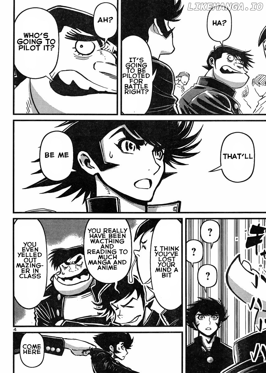 Shin Mazinger Zero Vs Ankoku Daishougun chapter 32 - page 4